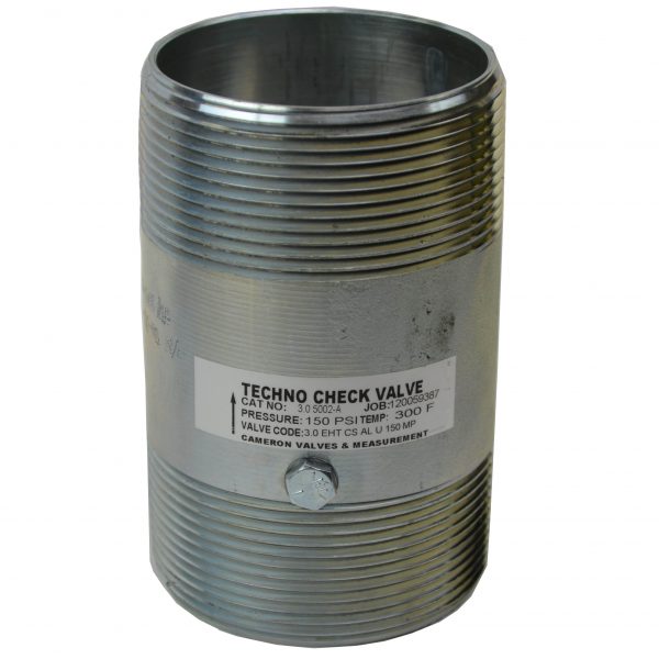 3" Inline Check Valve pdblowers, Inc.